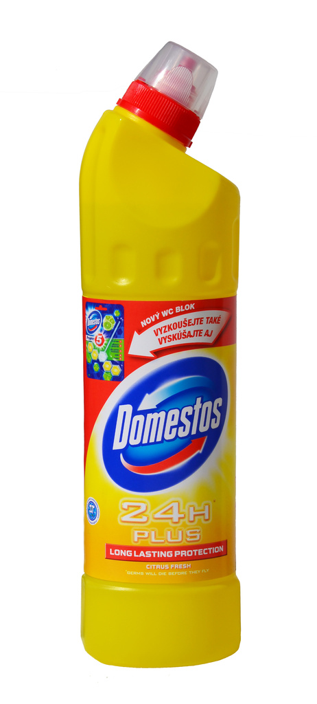 Domestos 24 H plus citrus - tekutý dezinfekční prostředek na WC 750 ml